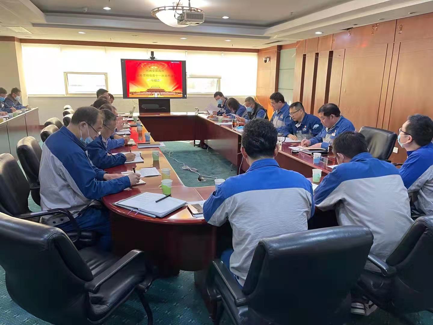 躬身入局，再創(chuàng)輝煌  安彩高科召開(kāi)黨委（擴(kuò)大）會(huì)傳達(dá)學(xué)習(xí)貫徹省十一次黨代會(huì) 精神